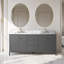 Meuble-lavabo double 72 po avec plateau en marbre-105310779-105310782