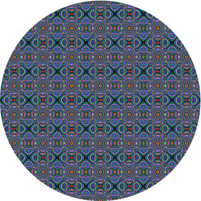 Tapis décoratif géométrique Peterkin
