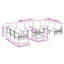 Vidaxl Garden Sofa Set 10 Pcs Anthracite Steel