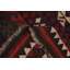 Tapis kilim en laine tissé à plat 8 x 13