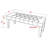 Lupa Polyester Upholstered Bench-16857895