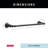 Woodhurst 18 in. Wall Mount Towel Bar Bath Hardware Accessory-36910921