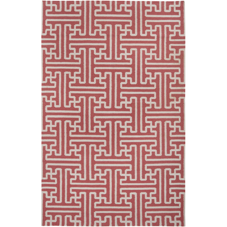 Berkley Flatweave Wool Geometric Indoor Rug