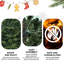 Arbre de Noël artificiel à charnière naturel non éclairé-755664718
