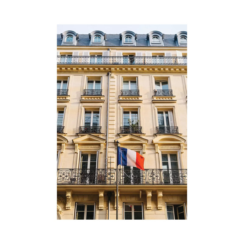 Paris Sunset by Bethany Young - Print on Canvas, 66.04cm H x 45.72cm W x 3.81cm D, Wrapped Canvas