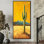 Cactus Margarie et la chaleur du désert II - Cactus, décoration murale