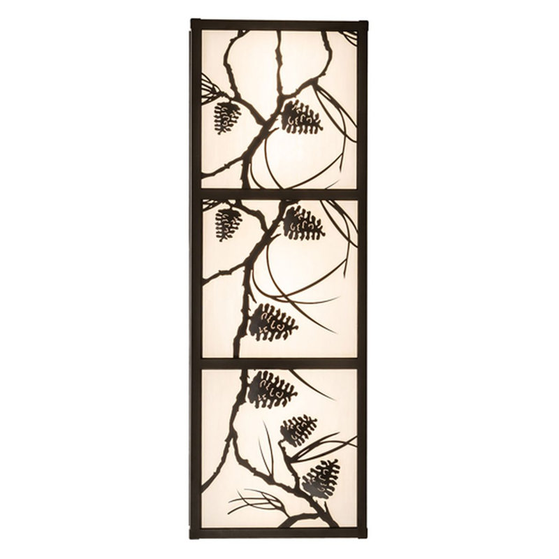 Mountain Pine 6 - Light Flush Mount