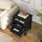 3-Drawer Wooden Nightstand Modern Bedside Table-1190505193