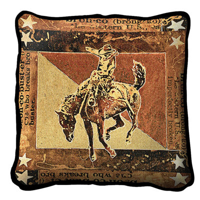 Cotton Reversible Throw Pillow