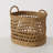 Hand Woven Wicker Laundry Basket With Handles