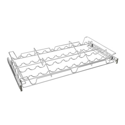 Étagère à épices coulissante en fil chromé 24 po Rev-A-Shelf 5WSCR-24CR-1
