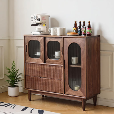 Retro Simple Tea Cabinet Sideboard Storage Cabinet