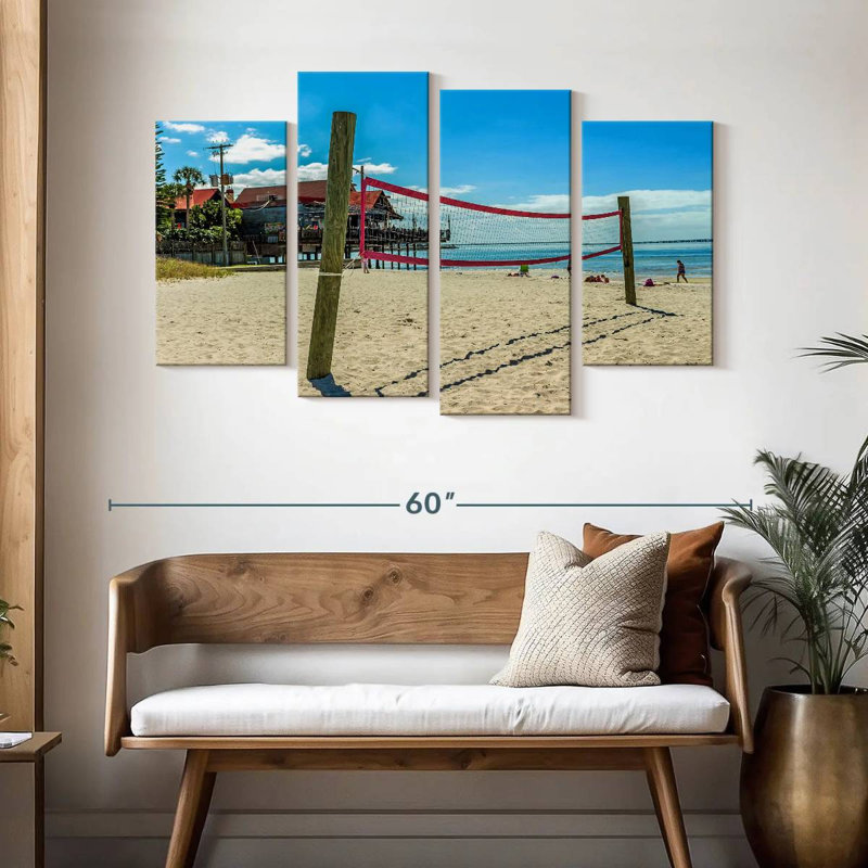 Filet de volleyball Gillard Beach, H 32 po x l 52 po