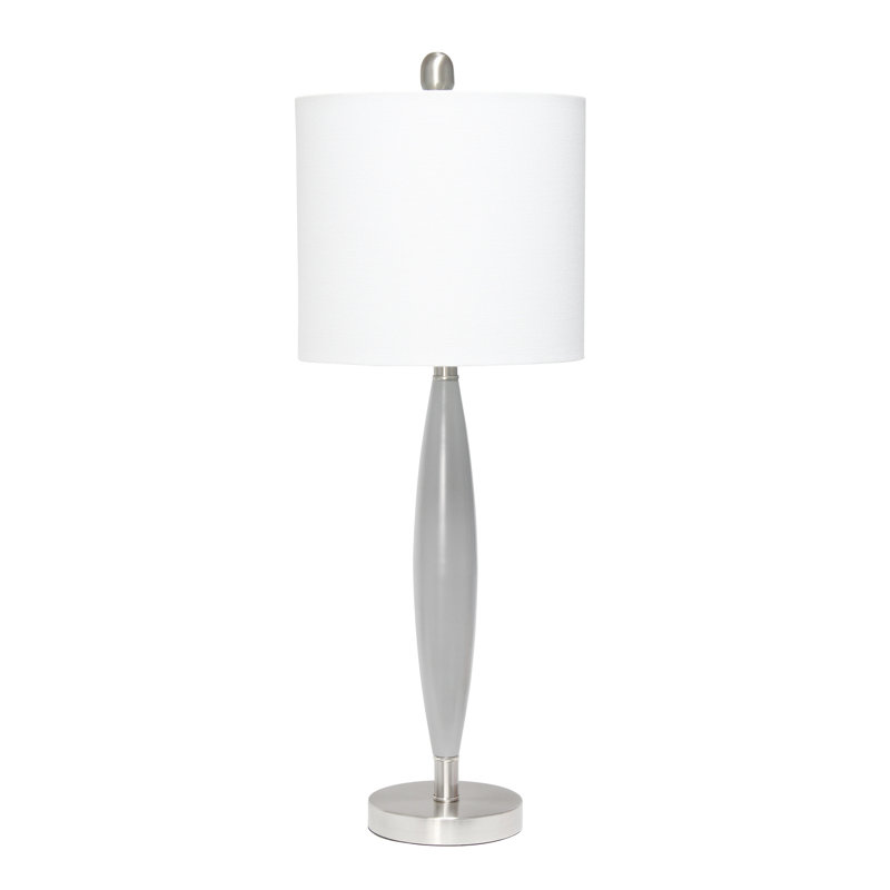 Lampe de table à aiguille, Gris