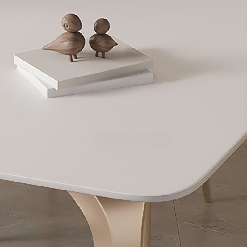 Ensemble de table et chaises de style français, H 29,52 po x L 78,74 po x l 78,74 po