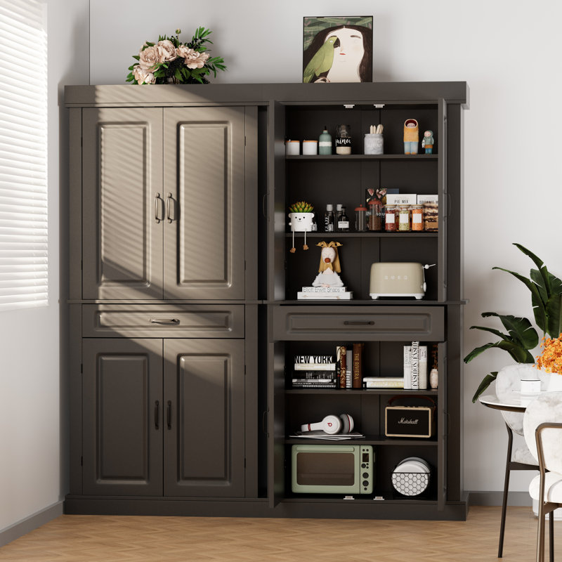 Garde-manger 71 po Dontrail, Noir
