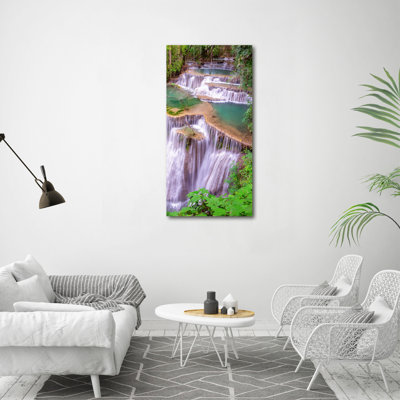 Waterfall - Wrapped Canvas Print