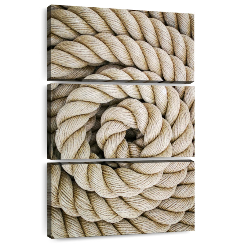 Spiral Rope, 32" H x 20" W
