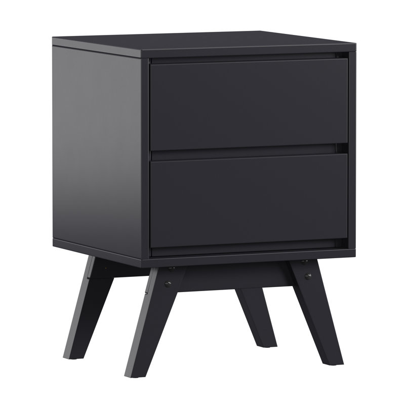 Holdsworth 18.15'' W Nightstand, Black
