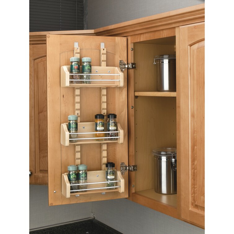 1 Set, Seasoning Bottle Storage Rack, Kitchen Seasoning Bottle Organizer,  Pull Out Spice Rack Organizer For Cabinet, 2 Drawers 2-Tier Seasoning Box Ra