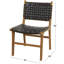 Chaise d'appoint en cuir véritable Markus-1595740651