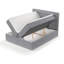 Elegantes Boxspring Bed IMAGINE With Bonell Mattress And Topper-100206788-100206784