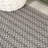 Chevron Modern Concentric Squares Black/Light Gray Indoor/Outdoor Rug-69807259