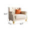 Fauteuil de salon en cuir American