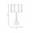 Derby 1-Light Table Lamp by Dann Foley