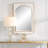 Latris Metal PATTERN Wall Mirror