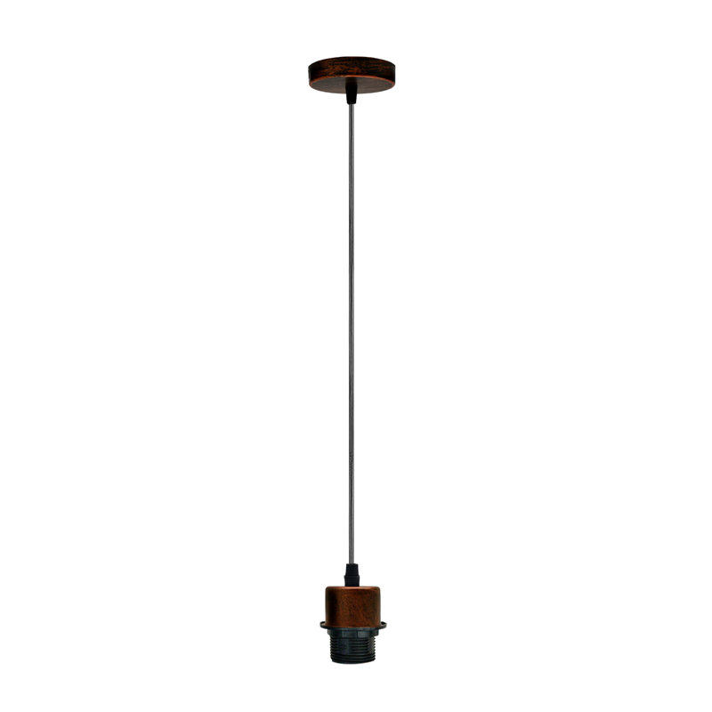 Calixte 1 - Light Single Pendant, Rustic Red