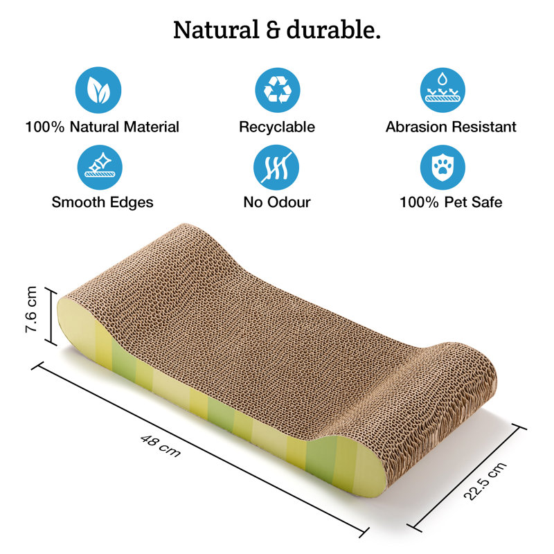 Cat Scratching Board 3 Pack with Catnip