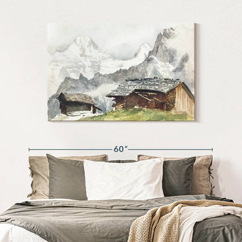 Lilith Chalets Breithorn Murren 1870, H 32 po x l 48 po