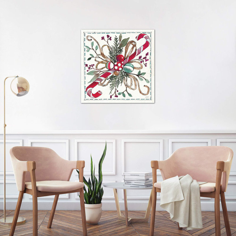 Seasonal Charm VI 1 Piece Wall Art on Canvas, 66.04 cm H x 66.04 cm W x 1.91 cm D, Wrapped Canvas