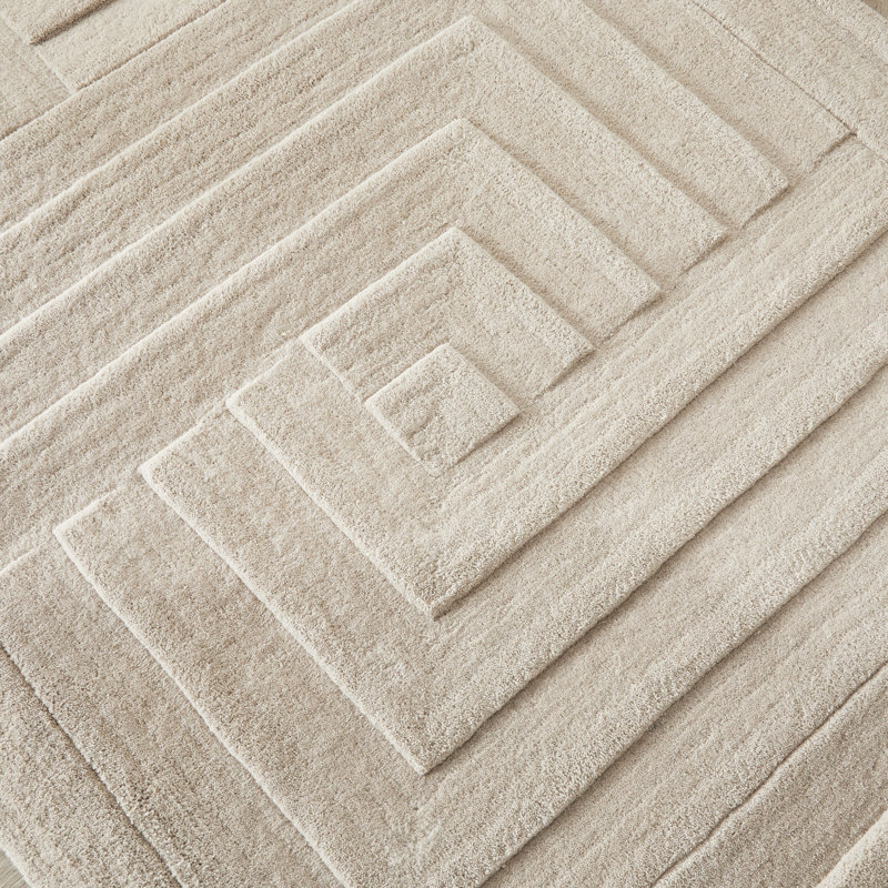 Caralie Abstract Hand Woven Area Rug, Rectangle 120 x 170cm