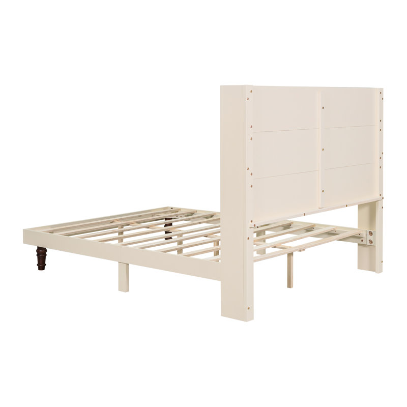 Tête de lit pour grand lit 54 po, beige - Profitez d'un lit élégant, confortable et relaxant pour une chambre à coucher