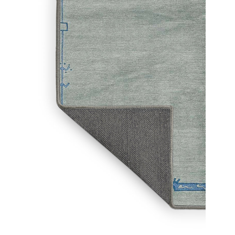 Abstract Indoor Rug, Rectangle 7' x 9'