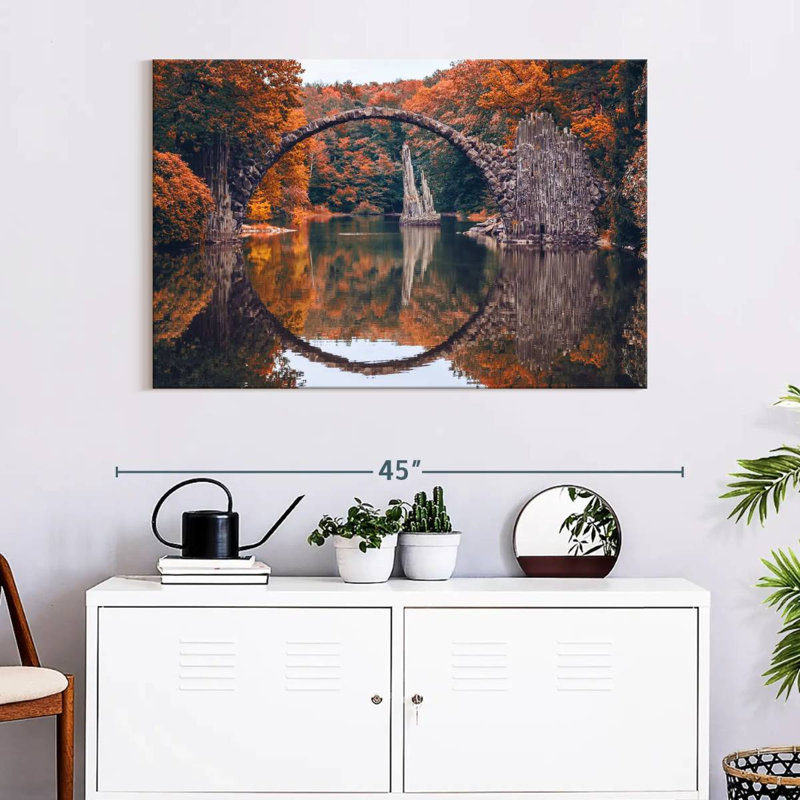 Lilie Kromlau Devil's Bridge, 26" H x 39" W