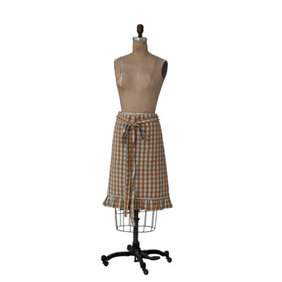 Demi-tablier Gingham