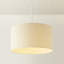 Drum Cotton Pendant Shade ( Screw On )-472585212-497528532