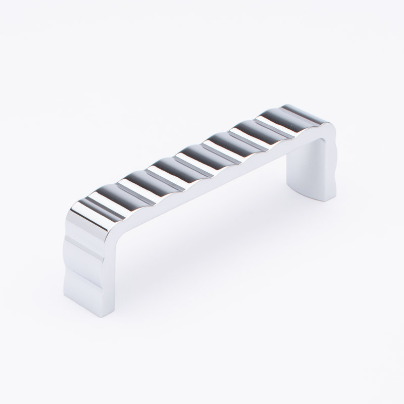 Natoma 4" Center to Center Bar Pull, Polished Chrome