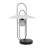 Lyra 24-in Height Integrated LED ETL Certified Cage Table Lamp with Shade and Touch Sensor Dimming-128747178