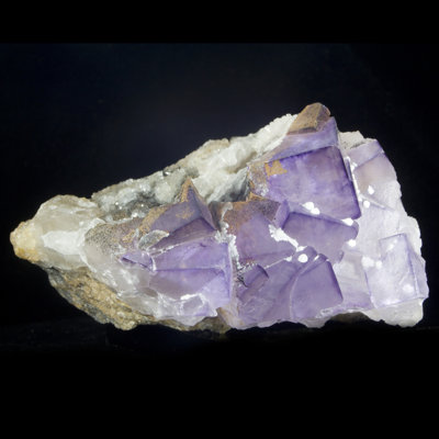 Fluorite de zone mauve - Taourirt, Maroc