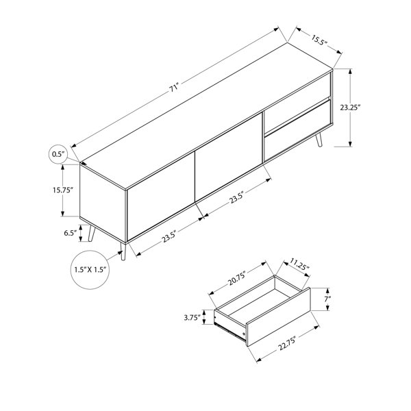 Dimensions du produit