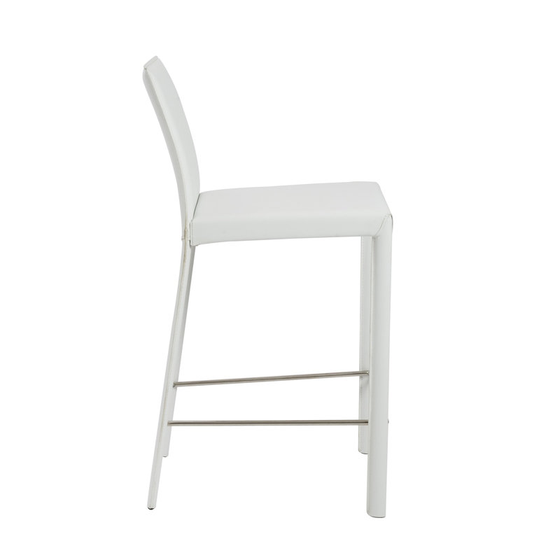 Tabouret de comptoir 25,99 po Chevalier, Blanc