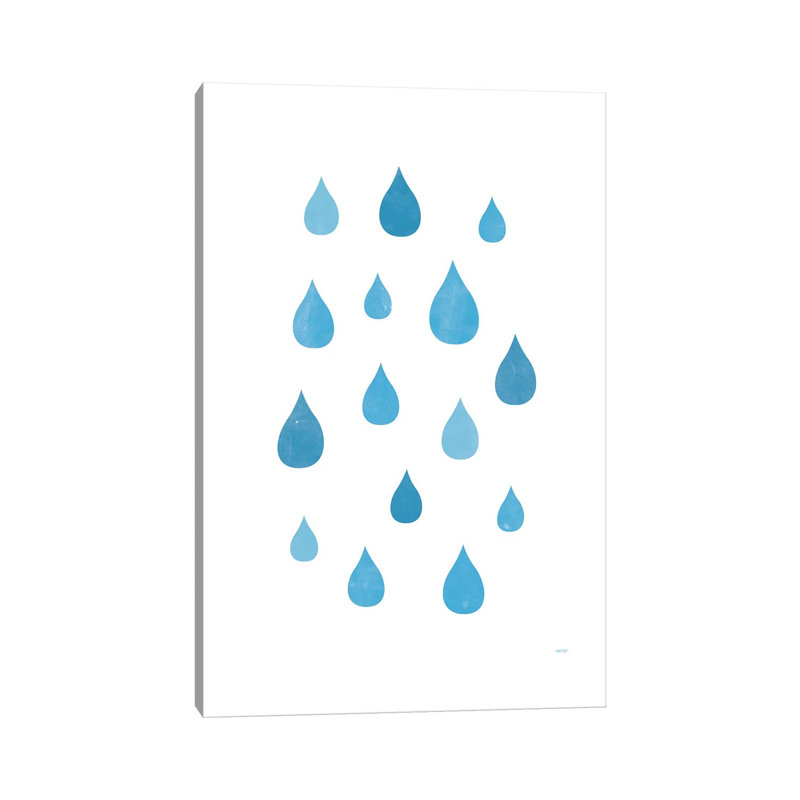 Rain 1 Piece Wall Art on Canvas, 45.72cm H x 30.48cm W