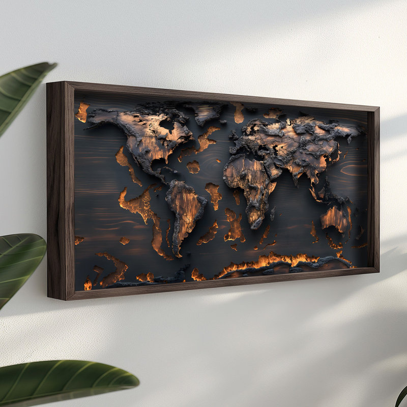 Elegant Decorative Framed MDF Painting, 23.6 x 47.2 x 0.1 inches | 100% MDF with 3 mm Thickness, 100% Spruce Frame | UV Printed Artwork for Living Room, Office, or Bedroom - Stylish and Durable Home Decor