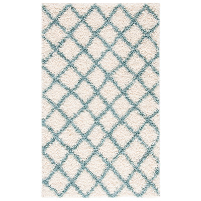 Skyleen Shag Performance Geometric Rug