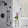 Bathroom Complete Shower System with Rough-In Valve