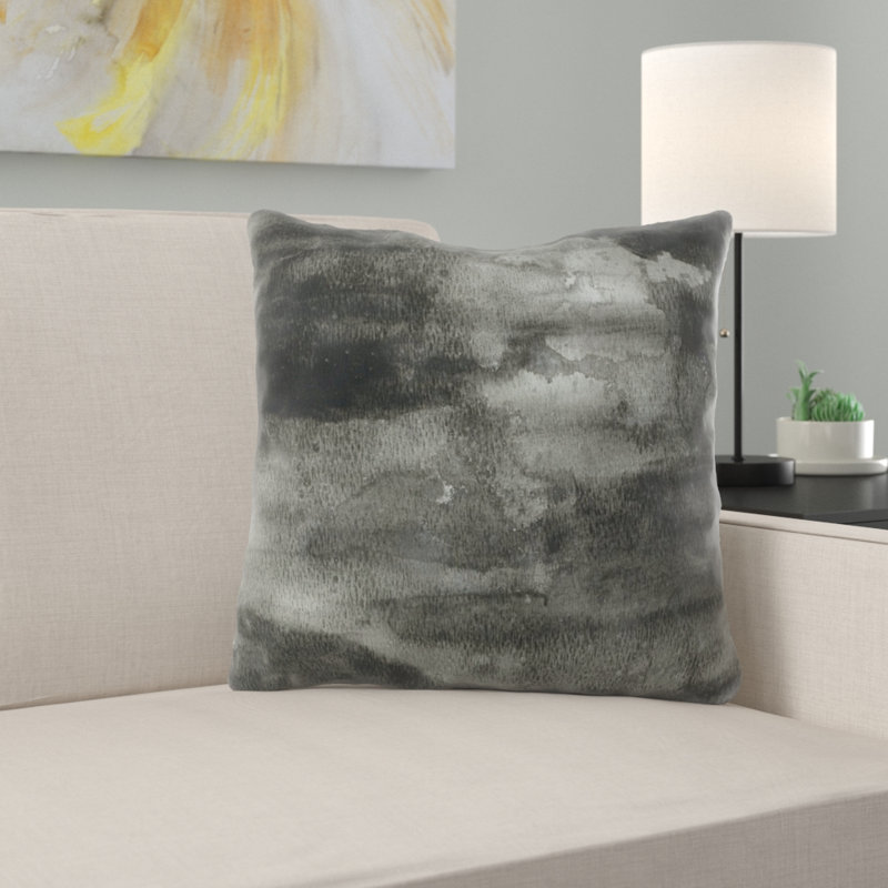 Housse et insert de coussin d'extérieur Mudge, Microsuède, Intérieur
